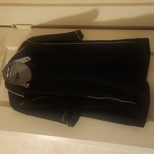 * Large George Classics Black Shirt with Collar